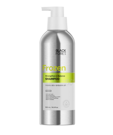 BLACKFORET Frozen Scalp Strengthening and Balance Hair Loss Relief Shampoo 500ml - EmpressKorea
