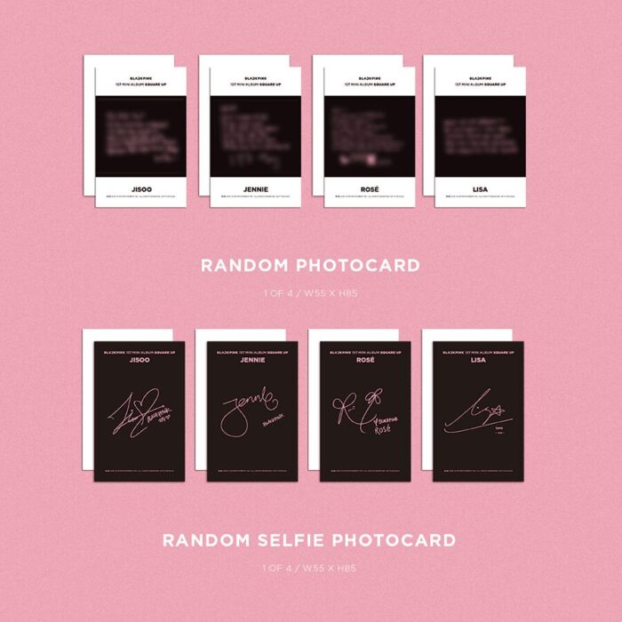 BLACKPINK - 1st Mini Album: Square Up - EmpressKorea