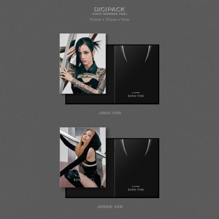 BLACKPINK - 2nd Full Album: BORN PINK (Digipack Ver.) - EmpressKorea