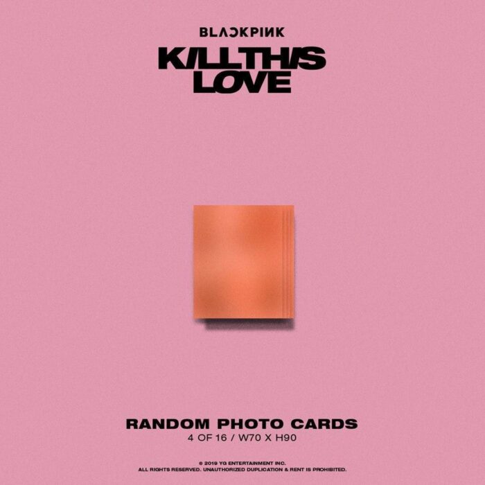 BLACKPINK - 2nd Mini Album: Kill This Love - EmpressKorea