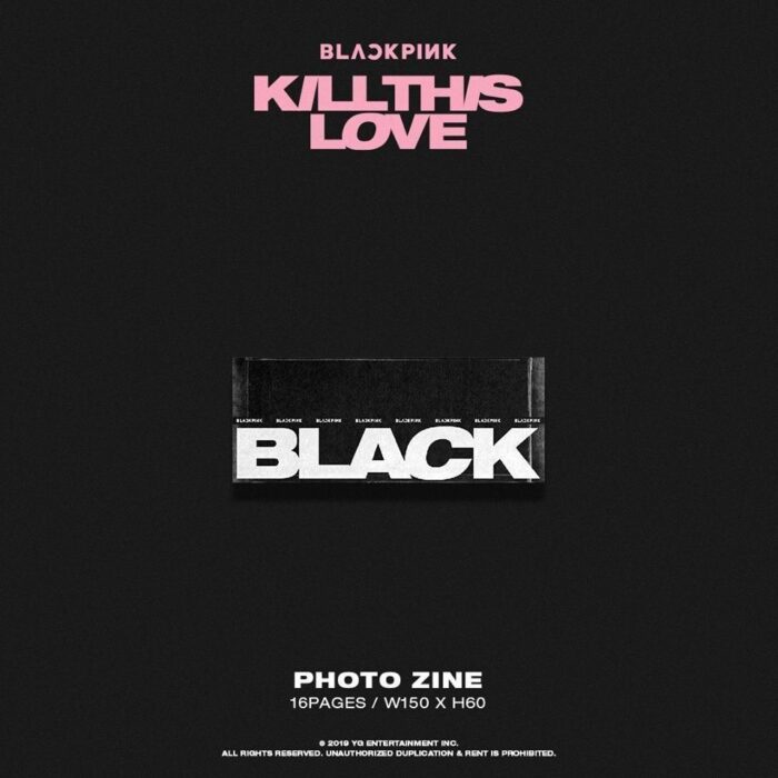 BLACKPINK - 2nd Mini Album: Kill This Love - EmpressKorea