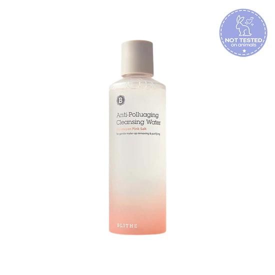BLITHE Anti-Polluaging Cleansing Water Himalayan Pink Salt 250ml - EmpressKorea