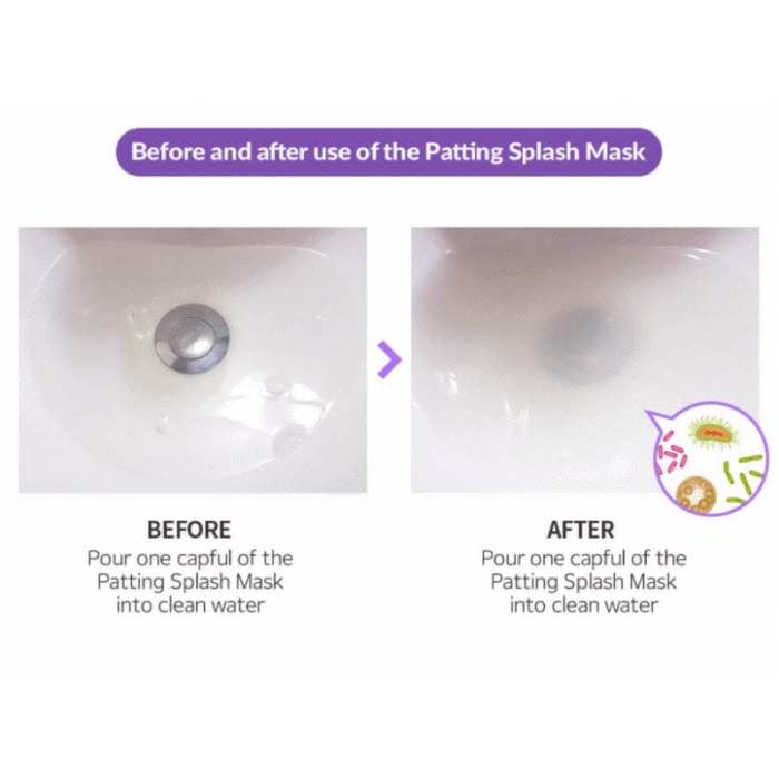 BLITHE Patting Splash Mask Rejuvenating Purple Berry 150ml - EmpressKorea