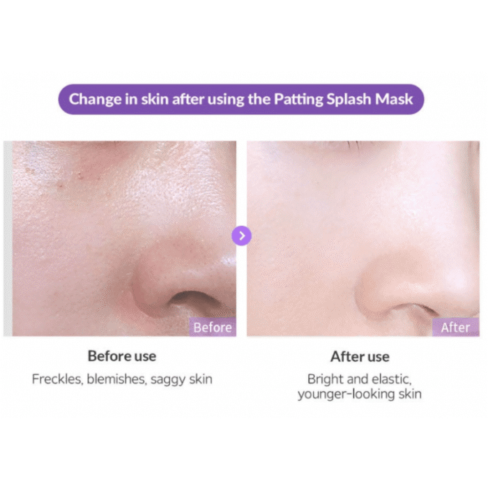 BLITHE Patting Splash Mask Rejuvenating Purple Berry 150ml - EmpressKorea