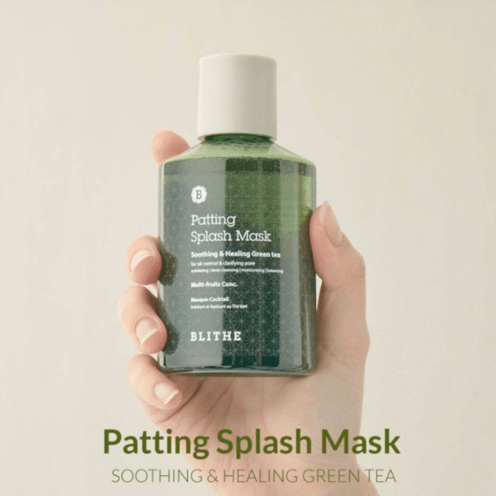 BLITHE Patting Splash Mask Soothing & Healing Green Tea 150ml - EmpressKorea