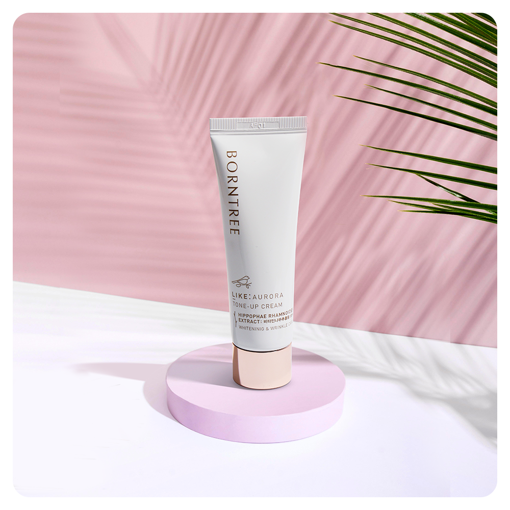 BORNTREE Like Aurora Tone Up Cream 50ml - EmpressKorea