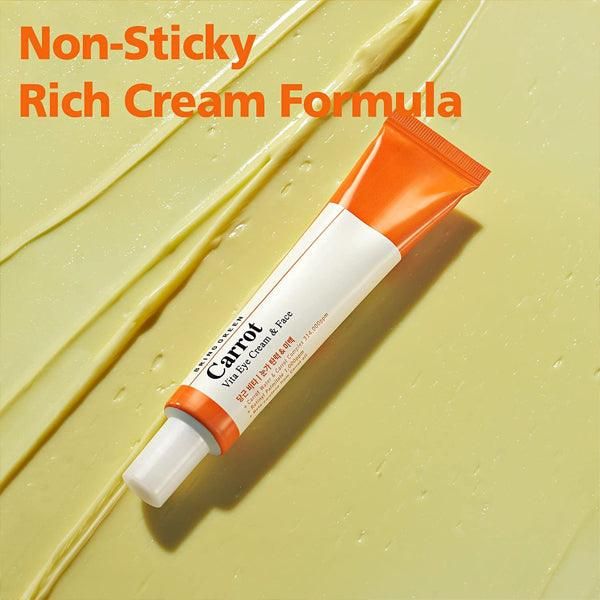 BRING GREEN Carrot Vita Eye Cream & Face 30ml*2pack - EmpressKorea