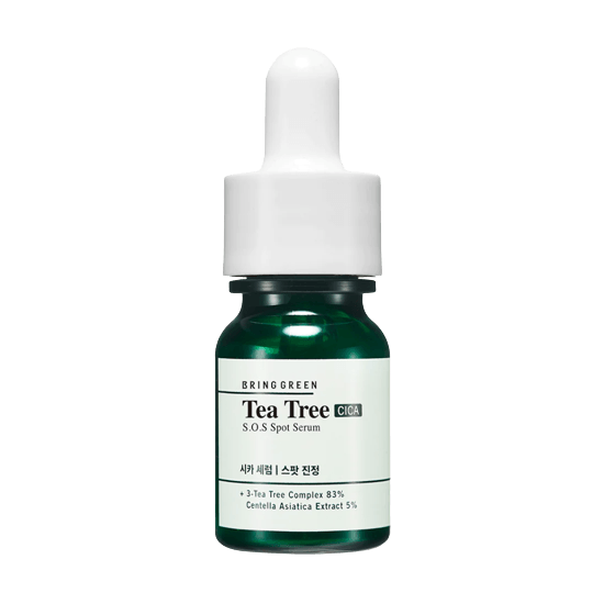 BRING GREEN Tea Tree Cica SOS Spot Serum 13ml+13ml Set - EmpressKorea