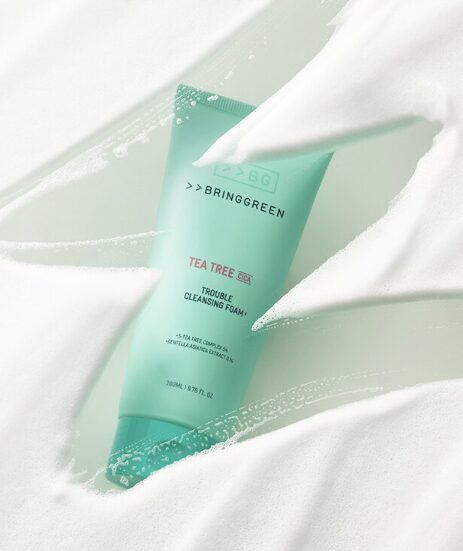 BRING GREEN Tea Tree Cica Trouble Cleansing Foam 200ml - EmpressKorea