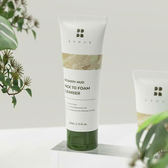 BRMUD RECOVERY MUD PACK TO FOAM CLEANSER 110ml - EmpressKorea