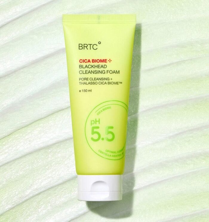 BRTC Cica Biome Blackhead Cleansing Foam 150ml - EmpressKorea