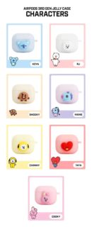 BT21 AIRPODS 3RD GEN JELLY CASE - EmpressKorea