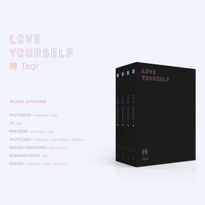 BTS - 3rd Official Album - Love Yourself: TEAR - EmpressKorea