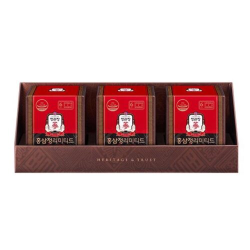 JUNG KWAN JANG HONGSAMJUNG Korean Red Ginseng Extract Limited 100g x 3 Bottles