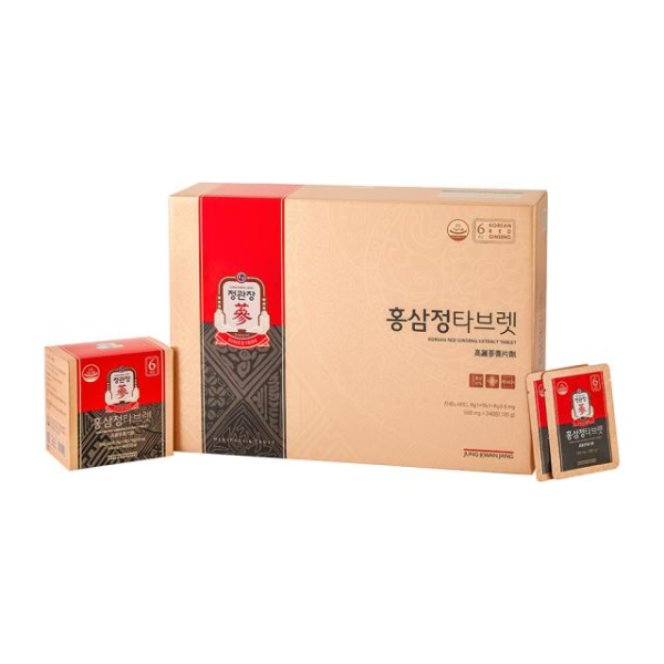 JUNG KWAN JANG Hongsamjung Tablet – Korean Red Ginseng Extract 500mg x 240 Tablets