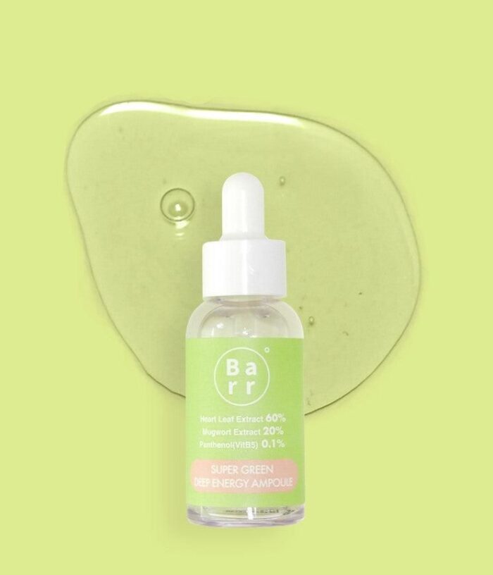 Barr Cosmetics Super Green Deep Energy Ampoule 30ml - EmpressKorea