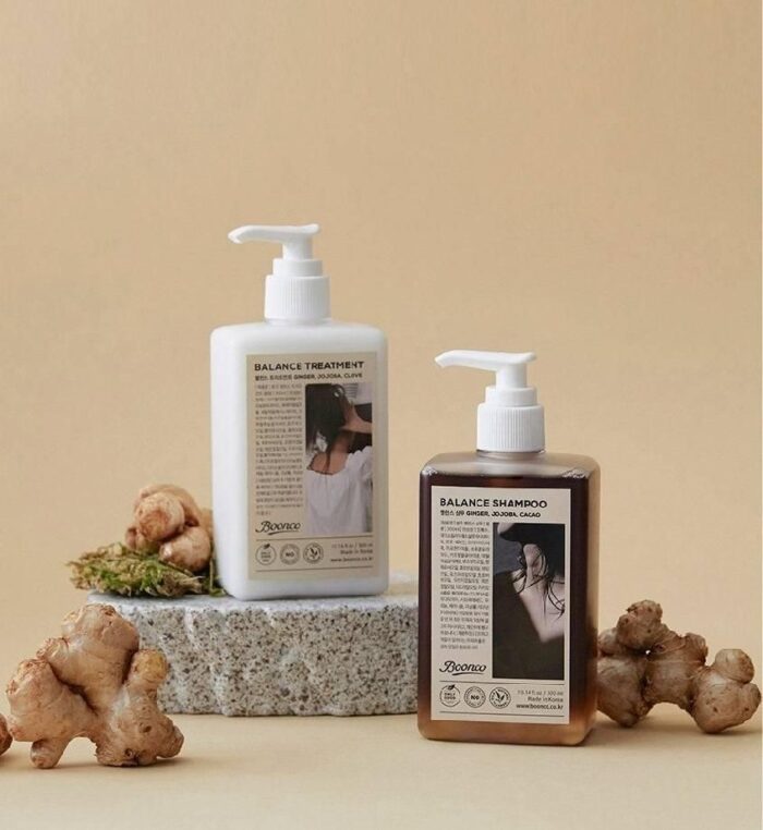 Boonco Balance Shampoo 300ml & Treatment 300ml - EmpressKorea