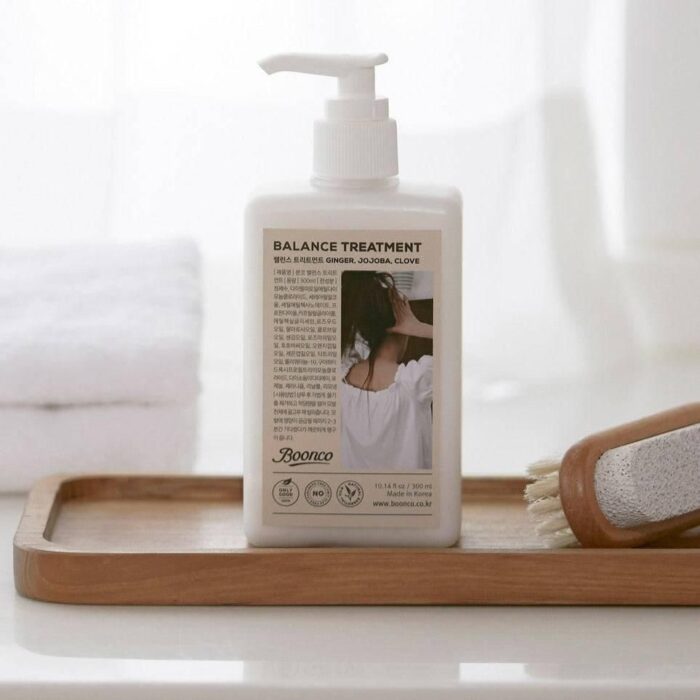 Boonco Balance Shampoo 300ml & Treatment 300ml - EmpressKorea