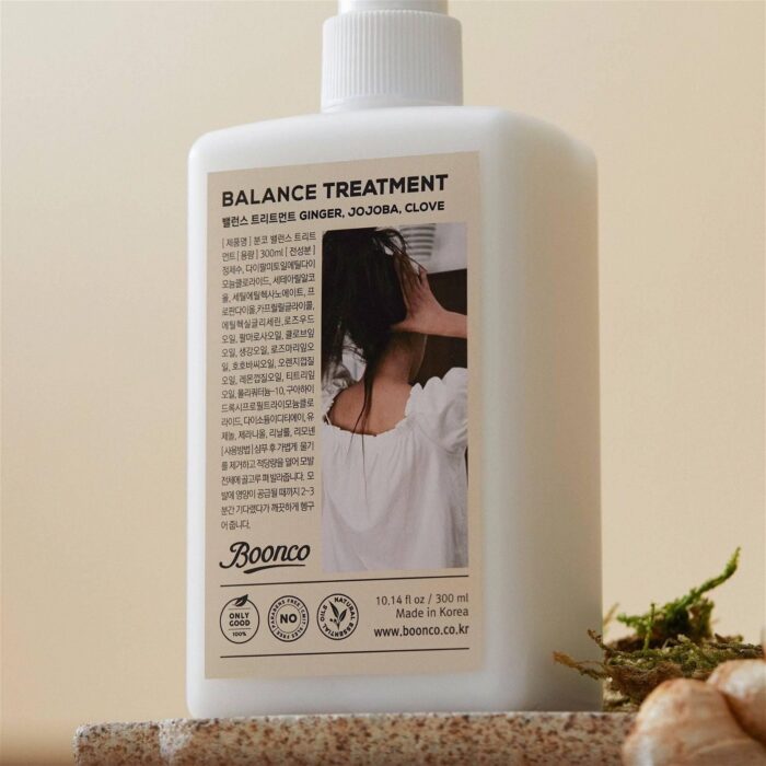 Boonco Balance Shampoo 300ml & Treatment 300ml - EmpressKorea