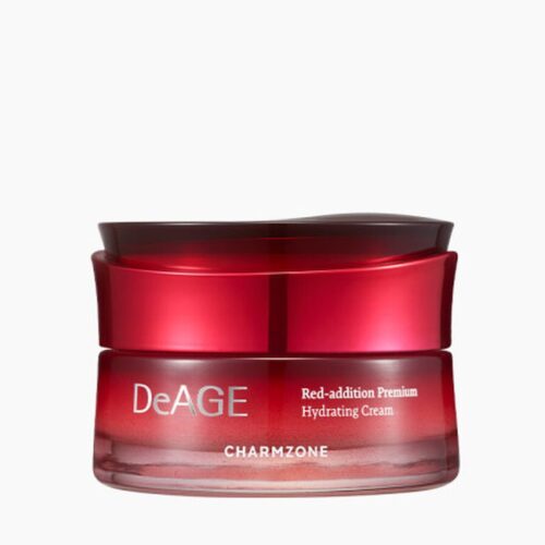 CHARMZONE DeAge Red Addition Premium Hydrating Cream 50ml (Moisturizing Cream) - EmpressKorea