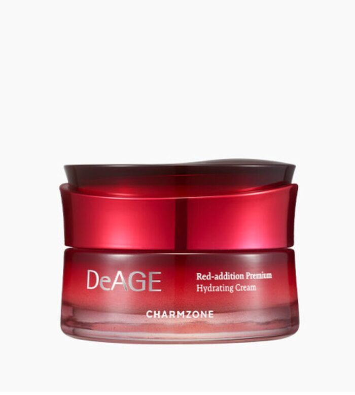 CHARMZONE DeAge Red Addition Premium Hydrating Cream 50ml (Moisturizing Cream) - EmpressKorea