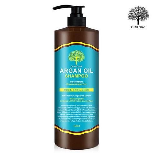 CHAR CHAR ARGAN Hair Shampoo 1500ml - EmpressKorea