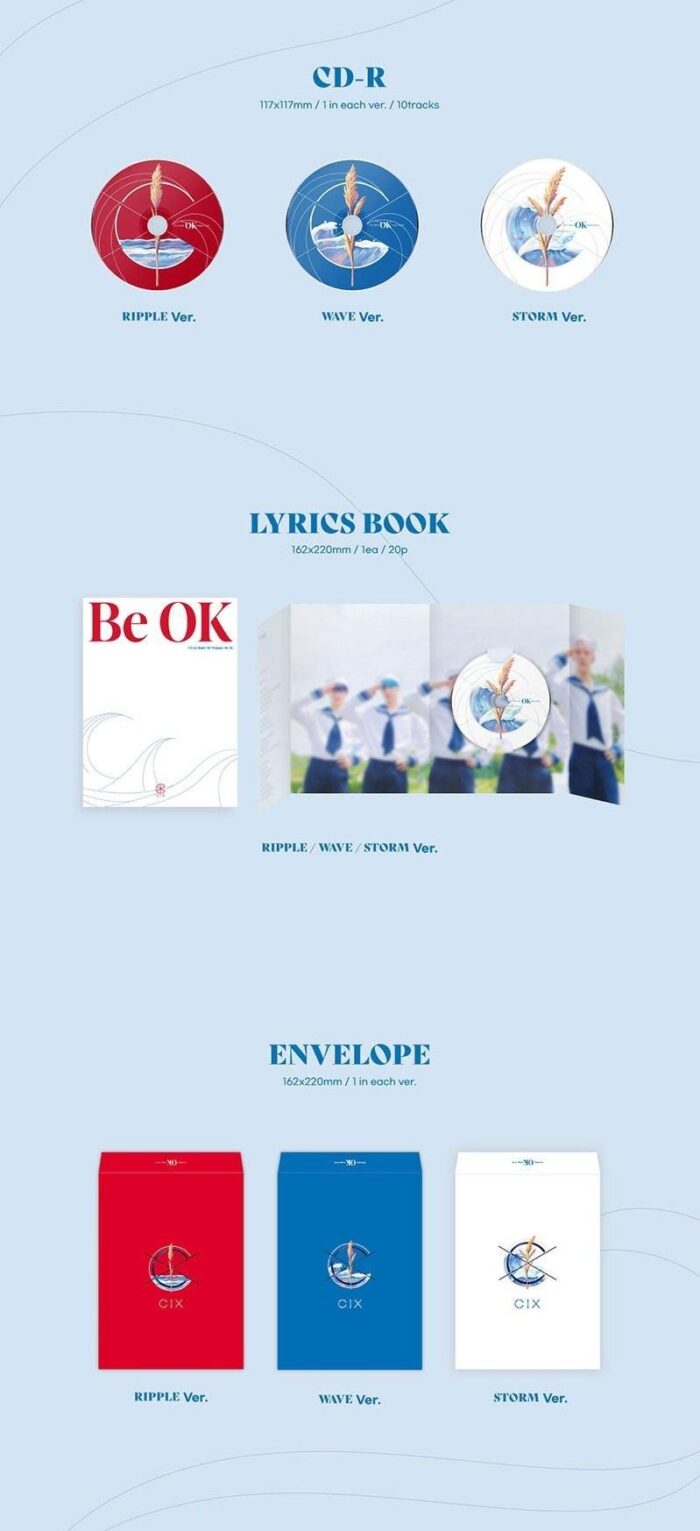 CIX - 1st Album- OK Prologue: Be OK - EmpressKorea