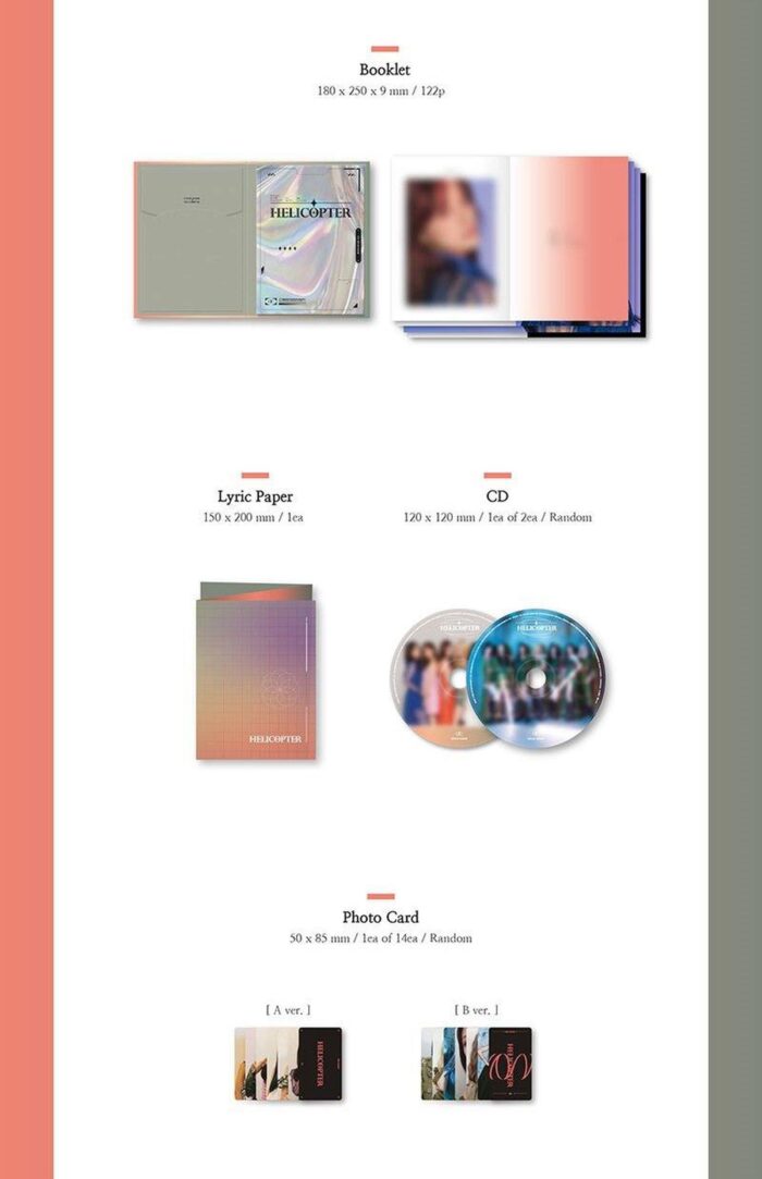 CLC - Single Album: HELICOPTER - EmpressKorea
