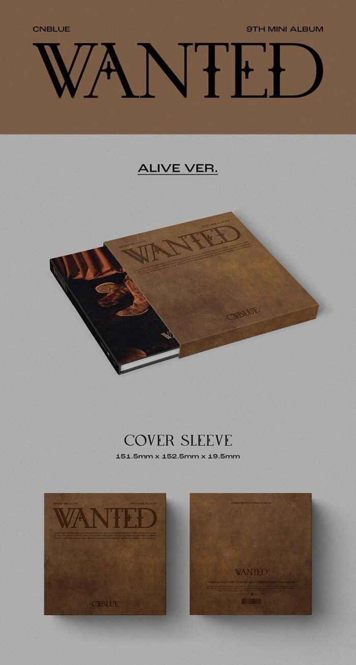 CNBLUE - 9th Mini Album: WANTED - EmpressKorea