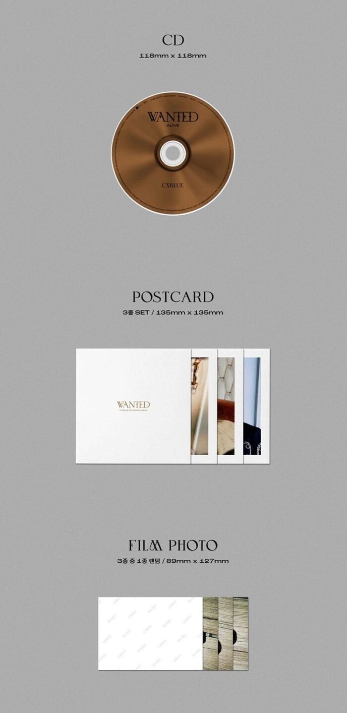 CNBLUE - 9th Mini Album: WANTED - EmpressKorea