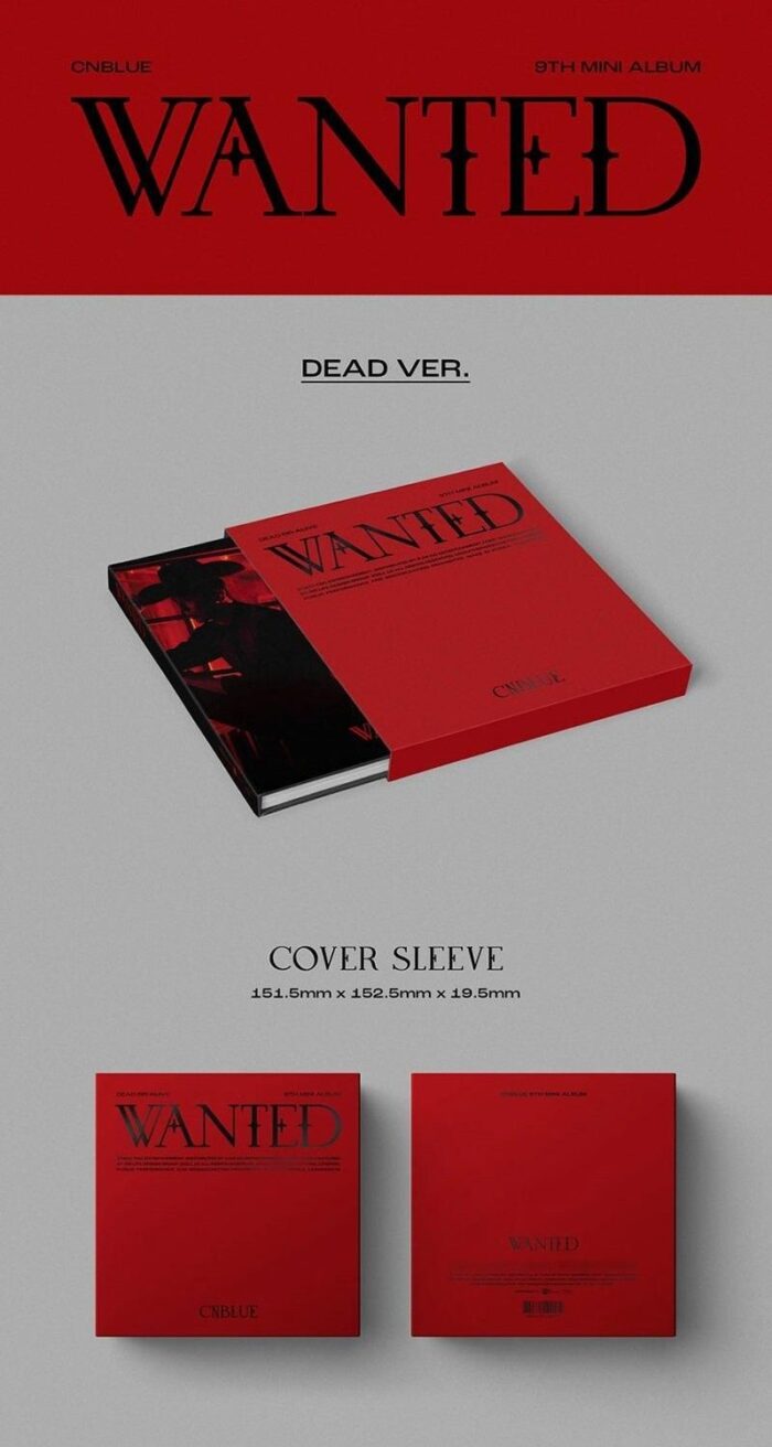 CNBLUE - 9th Mini Album: WANTED - EmpressKorea
