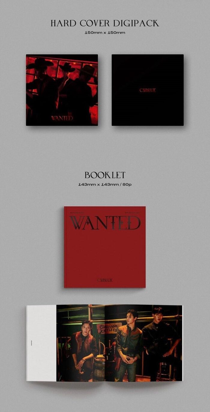 CNBLUE - 9th Mini Album: WANTED - EmpressKorea