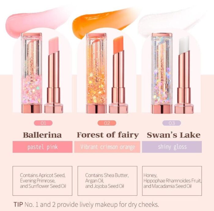 CORINGCO Shalala Snow Ball Lip Balm (3 Colors) 4g - EmpressKorea