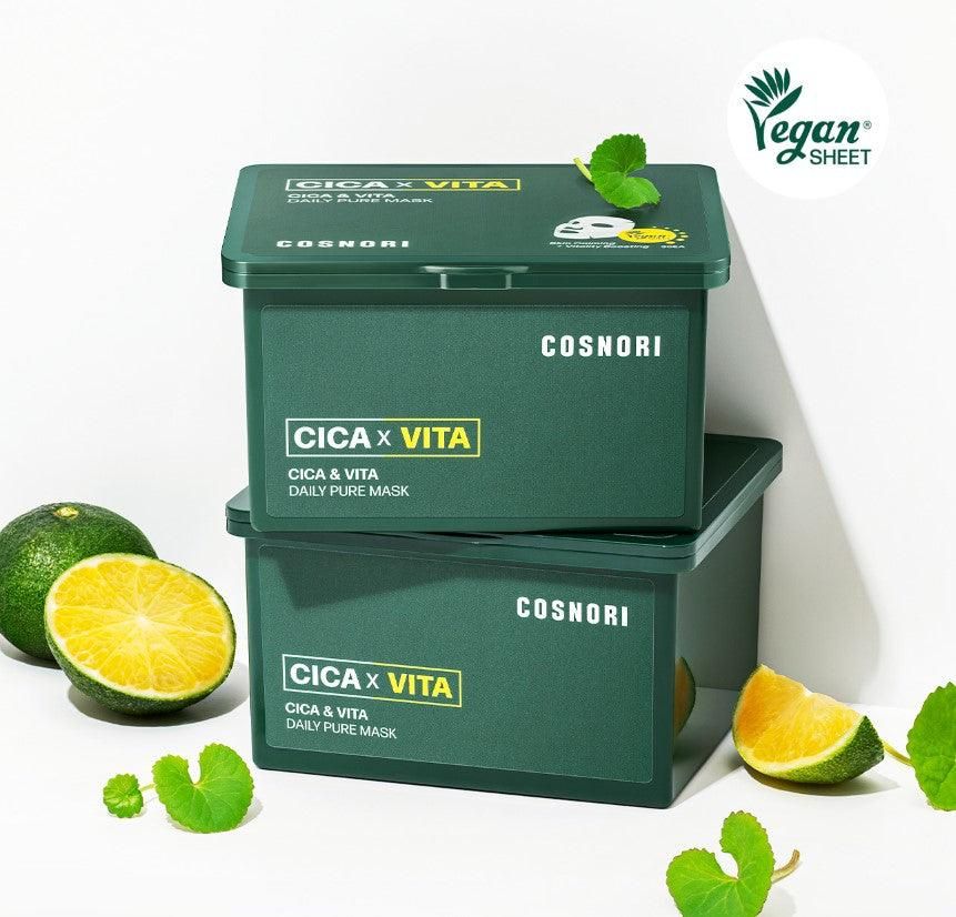 COSNORI Cica & Vita Daily Pure Mask 350ml 30EA - EmpressKorea