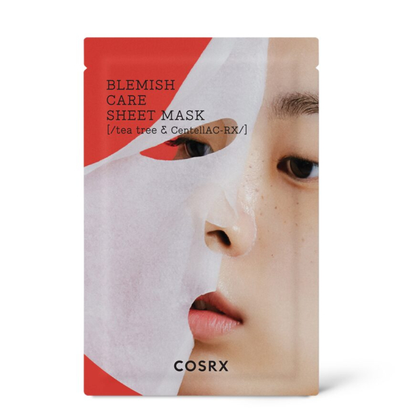 COSRX AC Collection Blemish Care Sheet Mask 26ml 10pcs - EmpressKorea