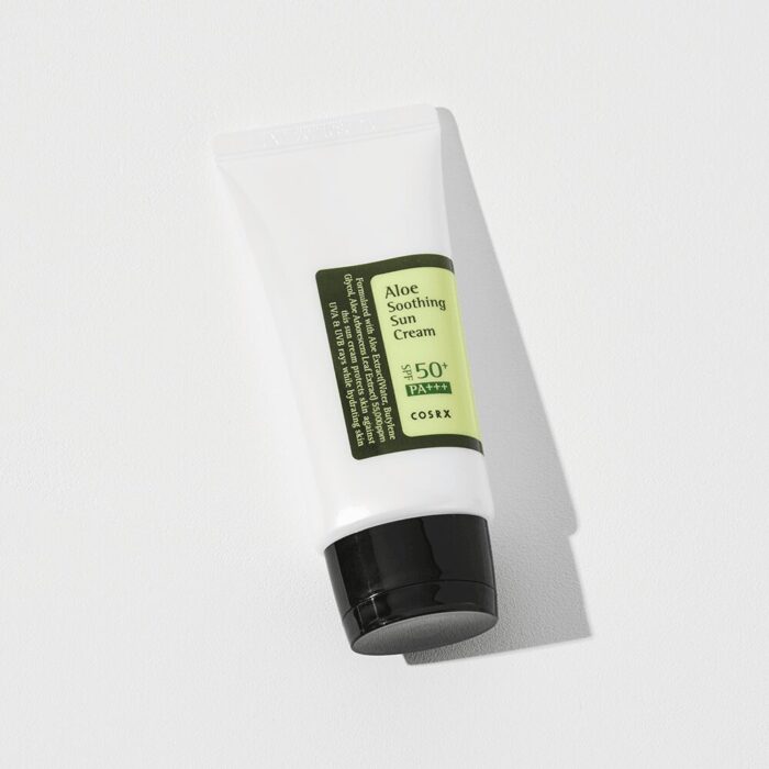 COSRX Aloe Soothing Sun Cream SPF50 PA+++, 50ml - EmpressKorea