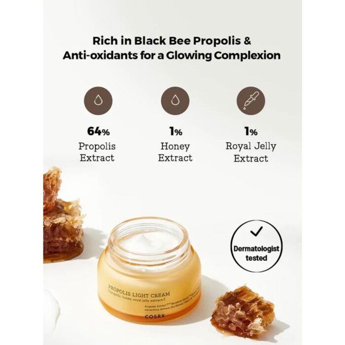 COSRX Full Fit Propolis Light Cream 65 ml - EmpressKorea