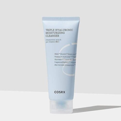 COSRX Hydrium Triple Hyaluronic Moisturizing Cleanser 150ml - EmpressKorea