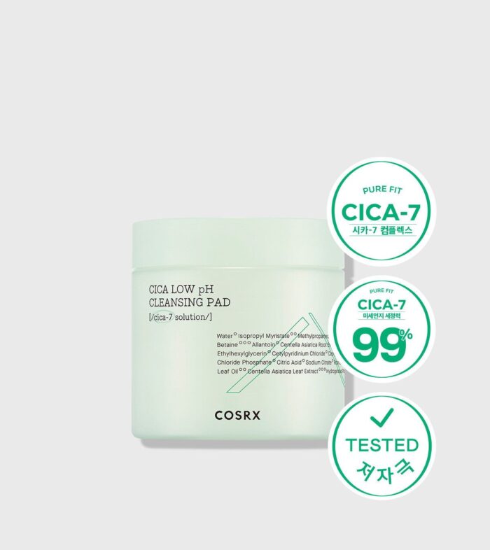 COSRX Pure Fit Cica Mildly Acidic Cleansing Pad 100pads 335ml - EmpressKorea