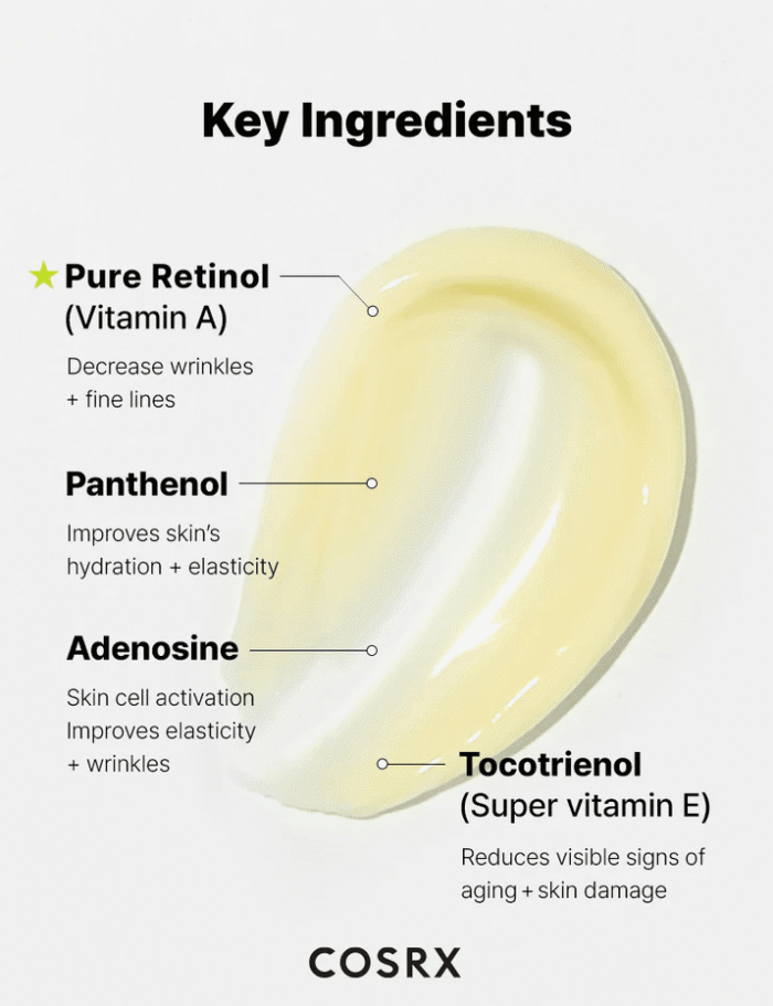 COSRX The Retinol 0.1 Cream 20ml - EmpressKorea