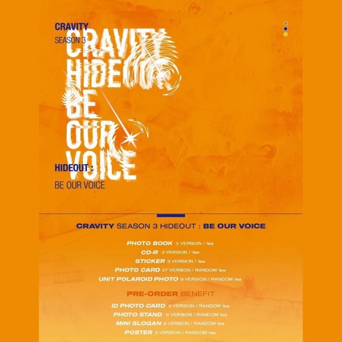 CRAVITY - Season 3 Hideout: Be Our Voice - EmpressKorea