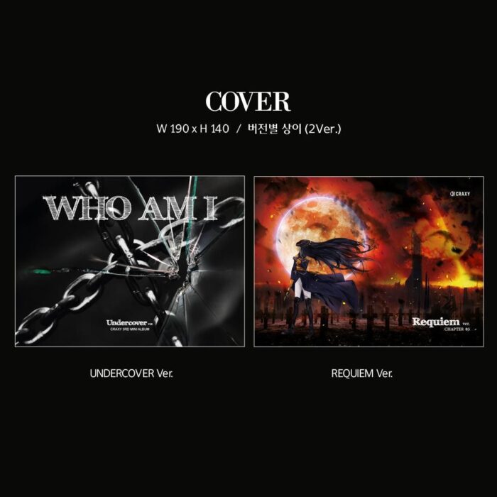 CRAXY - 3rd Mini Album: WHO AM I (Light Pack Ver.) - EmpressKorea