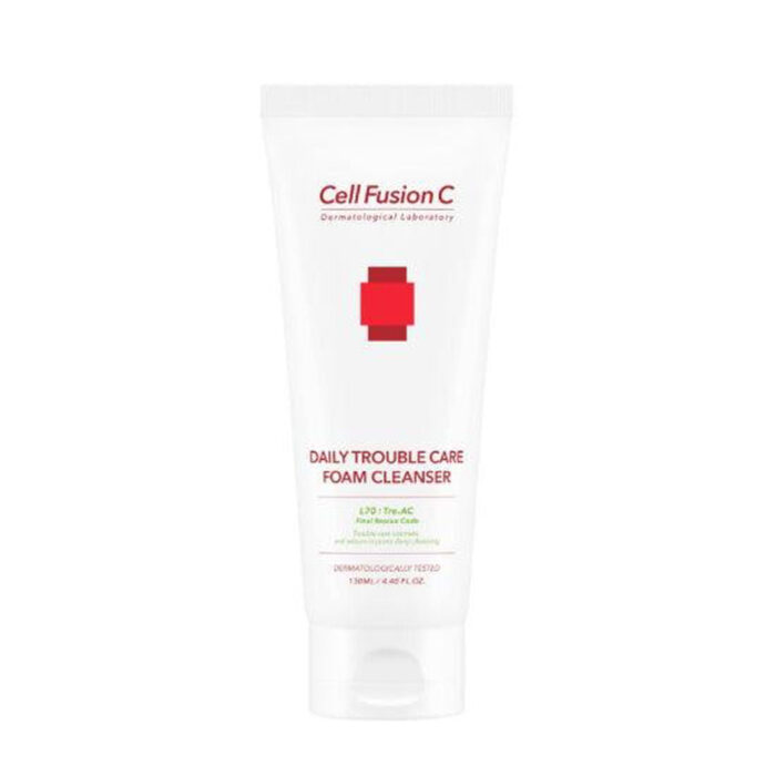Cell Fusion C Daily Trouble Care Foam Cleanser 130ml - EmpressKorea