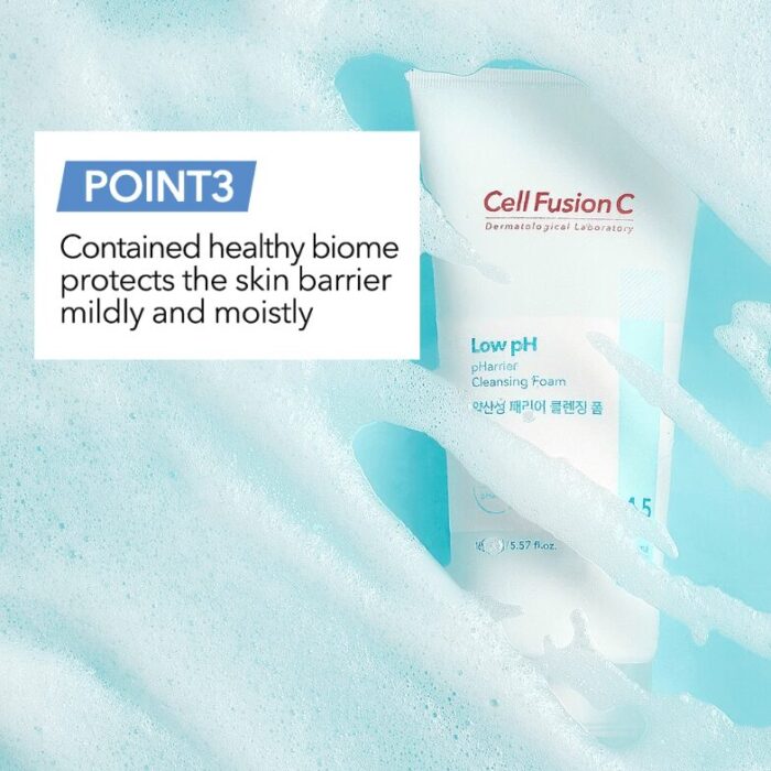 Cell Fusion C Low pH pHarrier Cleansing Foam 165ml - EmpressKorea