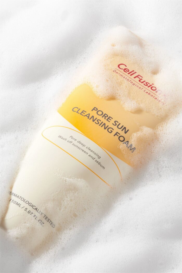 Cell Fusion C Pore Sun Cleansing Foam 150ml - EmpressKorea