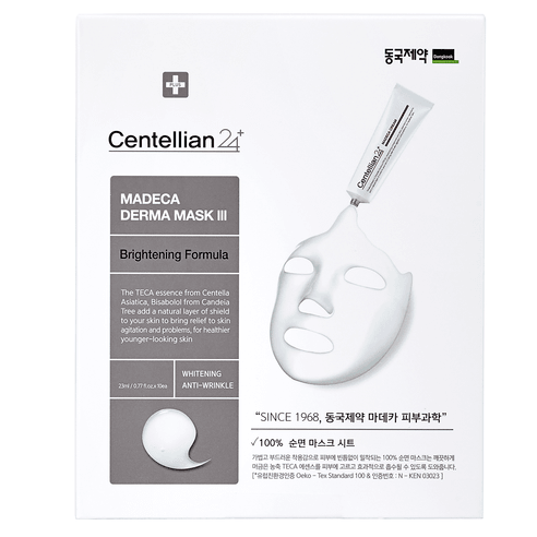 Centellian24 Madeca Derma Mask Ⅲ Brightening Formula  10pcs - EmpressKorea