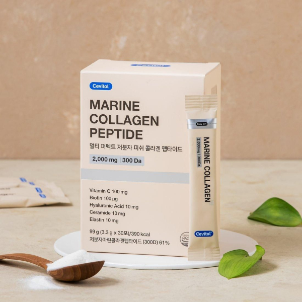 Cevitol Multi perfect Marine Collagen Peptide 3.3g×30pcs - EmpressKorea