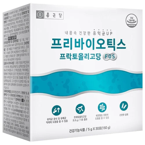 Chong Kun Dang Prebiotics Fructooligosaccharide FOS Lactobacillus 5g x 30pcs - EmpressKorea