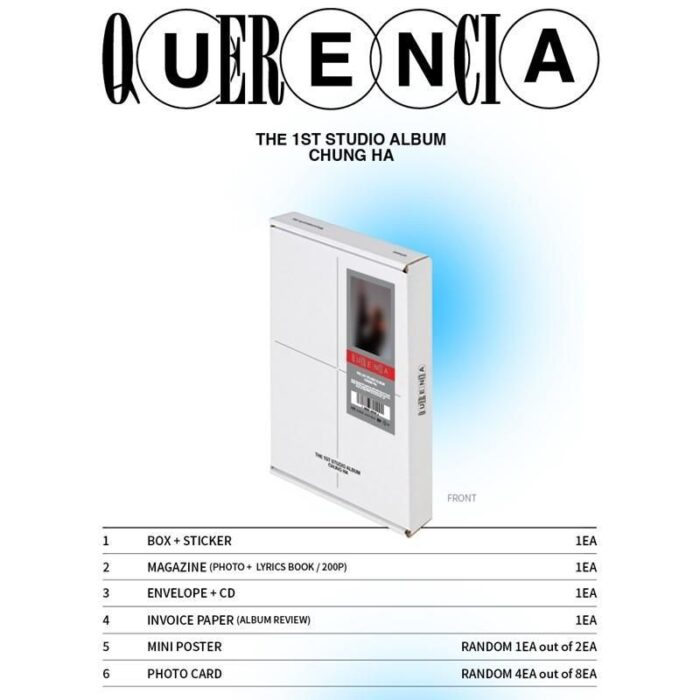 Chung Ha -1st Studio Album: QUERENCIA - EmpressKorea