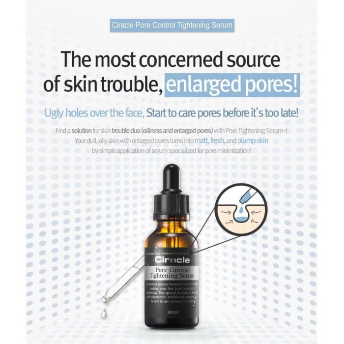 Ciracle Pore Control Tightening Serum 30ml - EmpressKorea